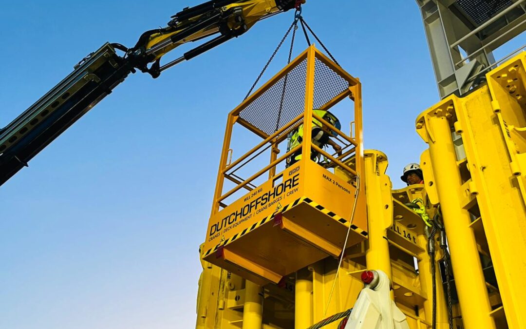 15 ton C-SPIDER MC15 on cable lay vessel